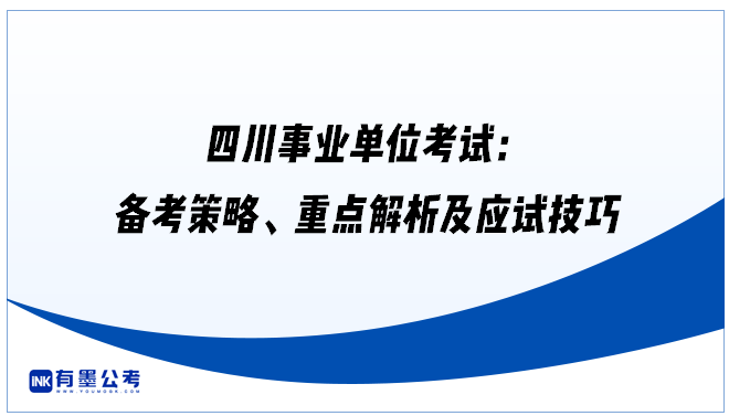 四川事业单位考试：备考策略、重点解析及应试技巧